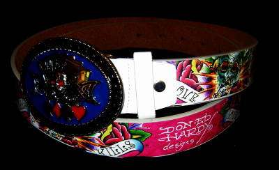 ED HARDY ( By Christian Audigier ) - Stunning Unisex Belt with Buckle