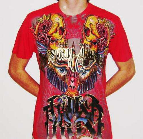 ( Extra Large ) Ed Hardy Men's T Shirt ( Just Inn )
