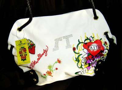 ( JUST INN ) - Large Ed Hardy Ladies Handbag