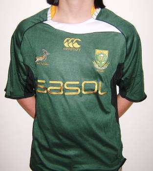 ( Big Sizes )  - Embroided Springbok Jersey - Quality