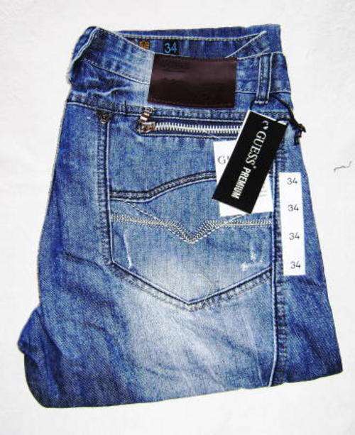 ( Size 30 )( New Style ) Brand New - Mens Blue Guess Jeans