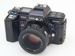 Minolta 7000 Camera + Accessories