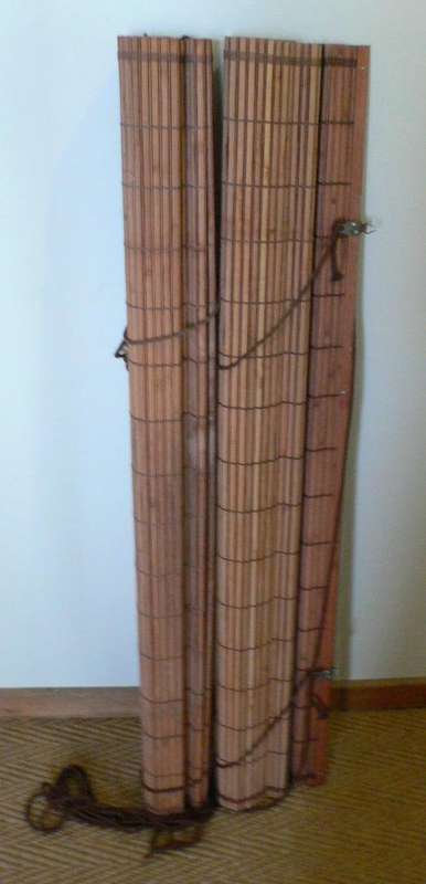 SECONDHAND MR PRICE BAMBOO BLINDS - GOOD CONDITION!!!