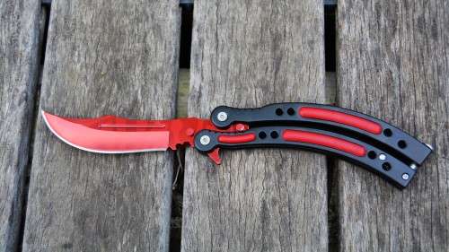 CS:GO Butterfly Knife | Slaughter (Real Knife)