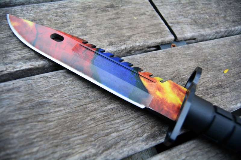 CS:GO M9 Bayonet | Marble Fade (Real Knife)