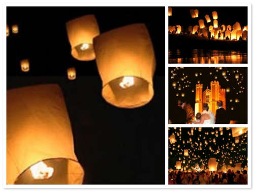 10-Pack Sky Lanterns - FREE SHIPPING!!!!!