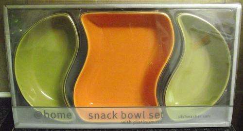 SNACK BOWL SET FROM @HOME