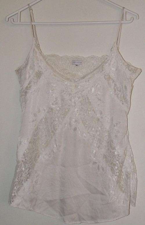 MEDIUM CAMI CREAM/WHITE