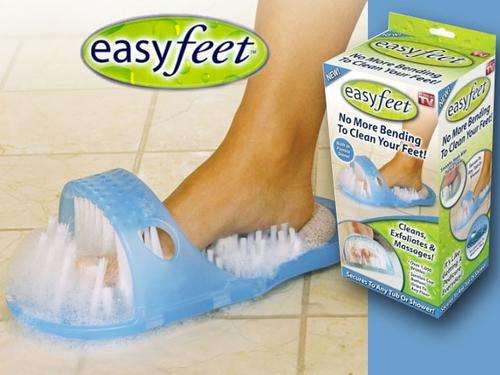 Easy Feet - Scrubbing Shower Suction Feet Shoe scrubber