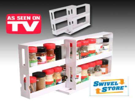 Swivel Store -Cupboard space saver