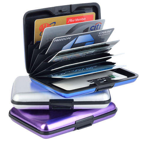 Aluminium Wallet - Safety wallet