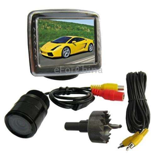 Car Rear-View CCD Camera and Monitor system