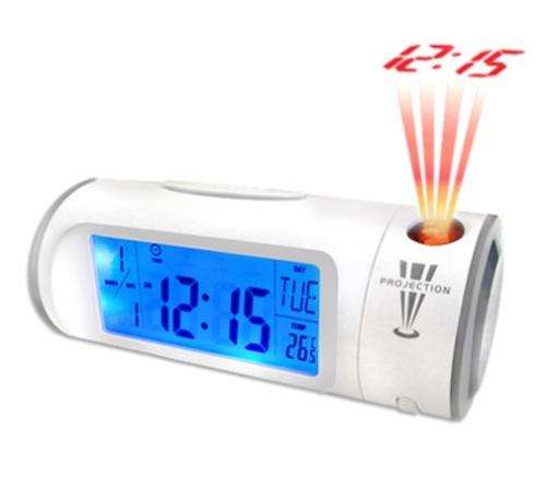 Projection Digital Alarm Clock on Clap