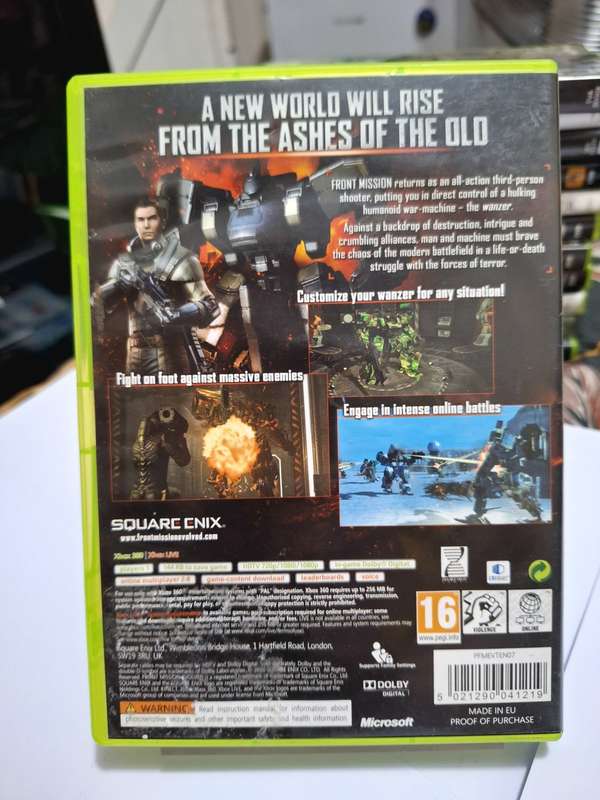 Front Mission Evolved (XBOX 360)