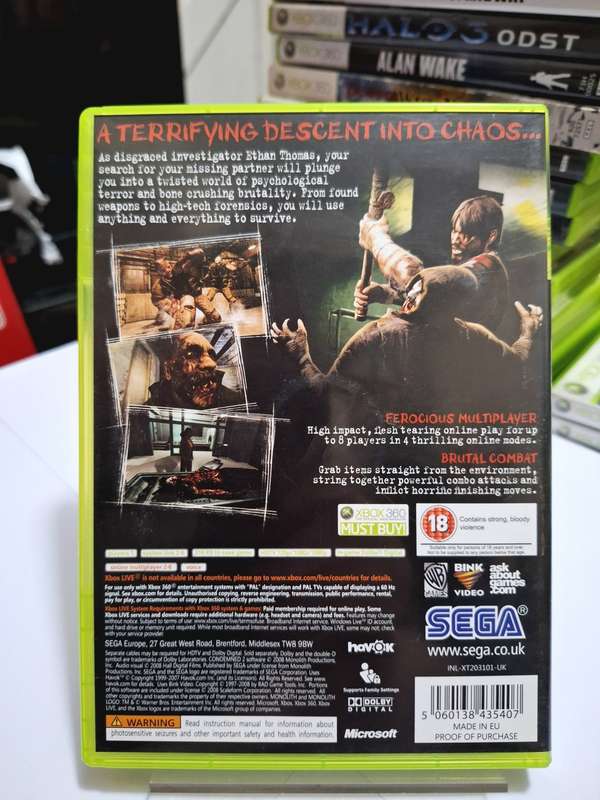 Condemned 2 (XBOX 360)