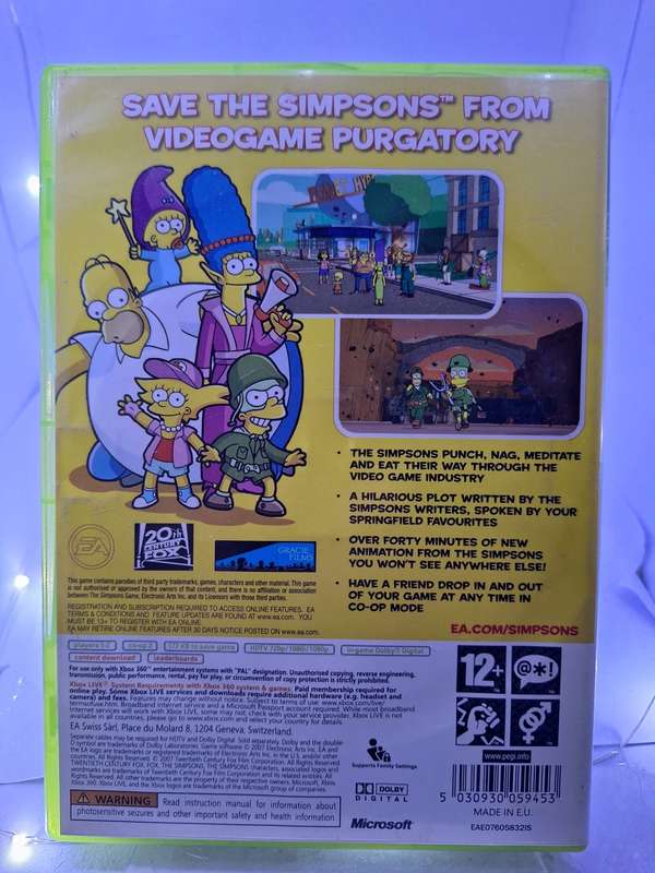 The Simpsons Game (XBOX 360)