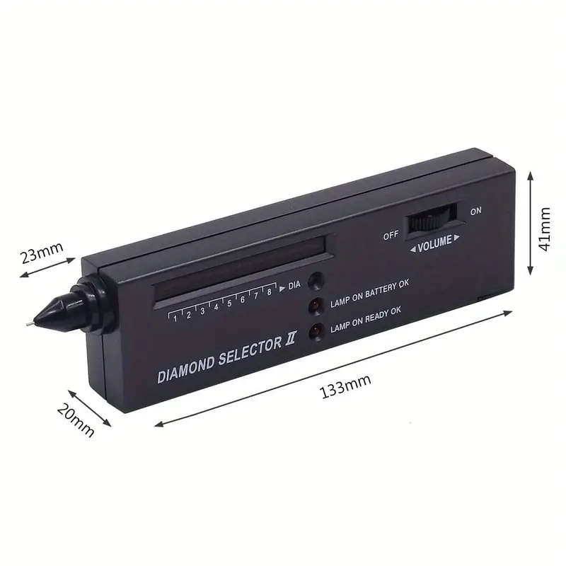1pc Professional Diamond Tester, Gem Tester Pen Portable Electronic Diamond Tester Tool For Jewelry