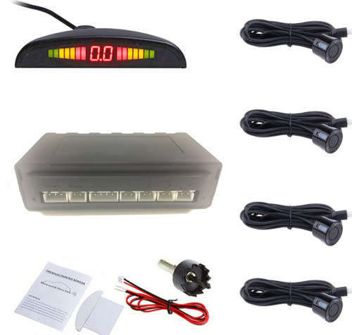 Car Parktronic LED Reaverse Sensor With 4 Sensors