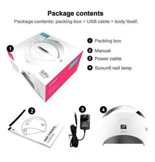 48W Sun6 LED/UV nail Lamp
