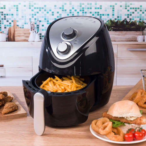 3.2 Litre Hot Air Fryer Healthy Cooking Non-Stick Cooking Basket