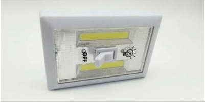 OB LED Wall Switch Wireless Closet Cordless Night Light Battery Operated