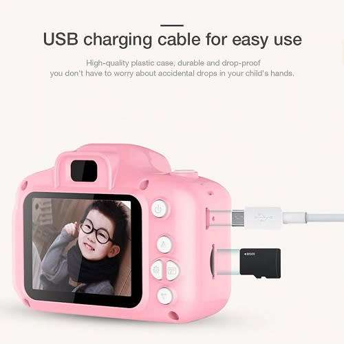 Bunker Kids Camcorder Rechargeable Digital Camera