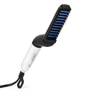 Electric Beard and Hair Straightener/Curler Quick Hair Styler For Men DIY Flexible Modeling