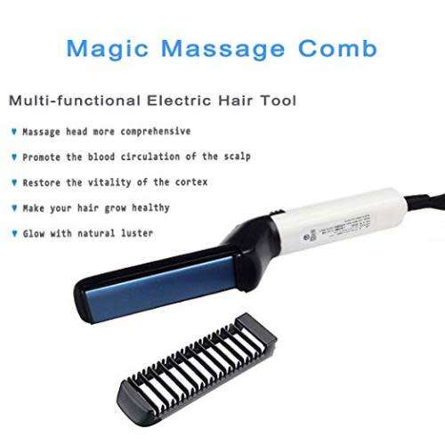 Electric Beard and Hair Straightener/Curler Quick Hair Styler For Men DIY Flexible Modeling