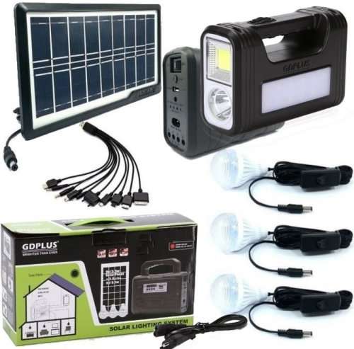 Home Solar Light and Charging Kit - GD-17