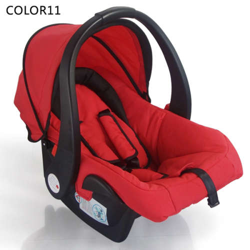 newborn baby carry basket -  red and blue