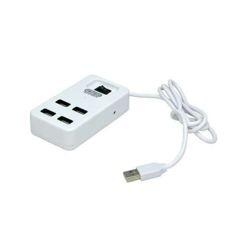 HIGH SPEED USB 2.0 MINI 4 PORTS USB HUB WITH ON/OFF POWER SWITCH