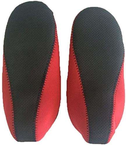Polyester and Neoprene Room Shoes - Unisex BLACK PAIR