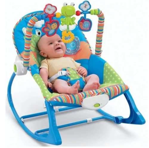 Toddler Baby Rocker( blue for boy )