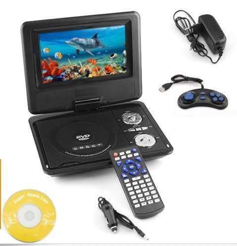 9.8" Portable DVD with LCD Player