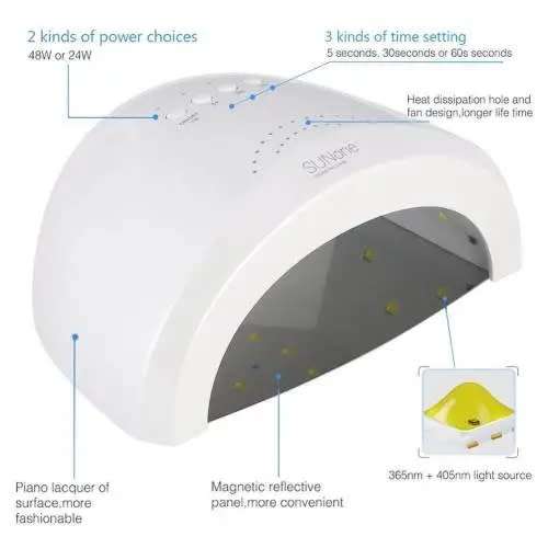 Sun 1 UV+LED Lamp Nail Dryer