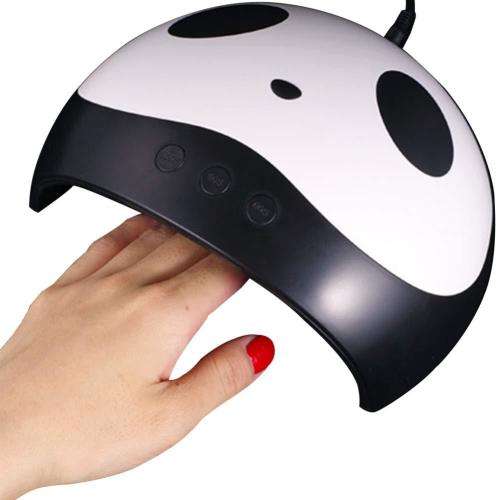 36W LED USB UV Panda Nail Drying Curing Lamp