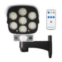 Dummy Camera Solar Sensor Light Wall 77 LED Lights