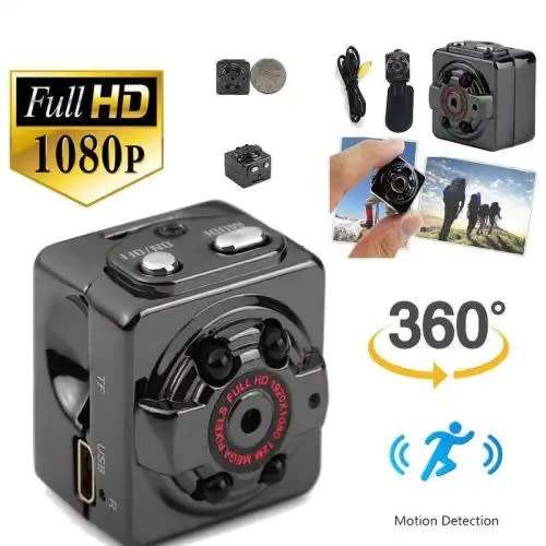 HD Mini Sports DVR Spy Camera Hidden Camcorder IR Night Vision Cam