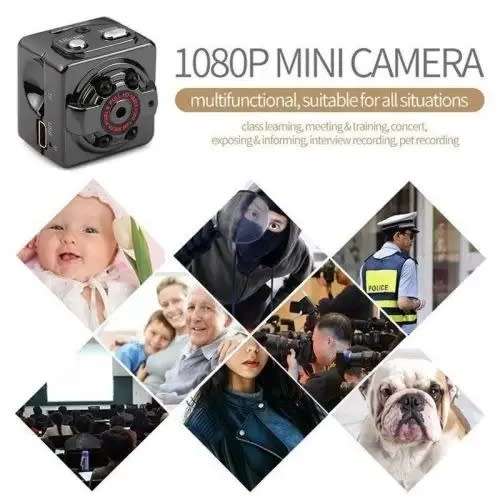 HD Mini Sports DVR Spy Camera Hidden Camcorder IR Night Vision Cam