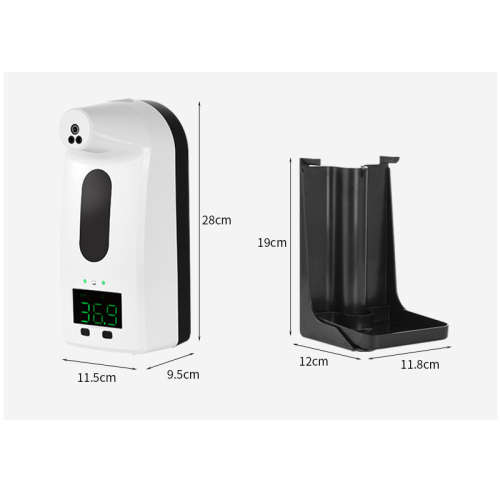High quality V18 pro soap dispenser Sanitizer Hand  Soap Dispenser Gel Spraying With Temperatu