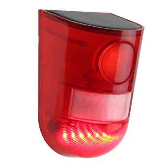 6LED Waterproof Solar Alarm Light