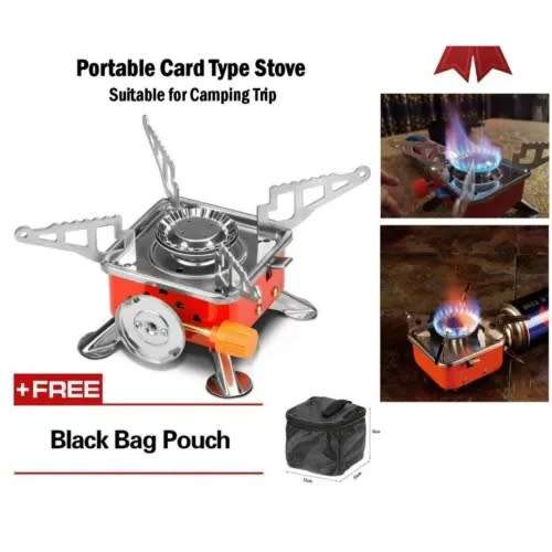 Portable Card Type Stove