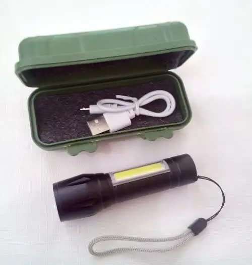 Mini USB LED Pocket torch 3Watt rechargeable