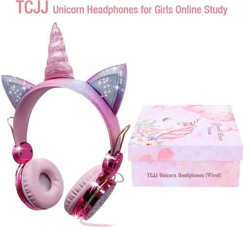wireless  Unicorn Headphones  for girls
