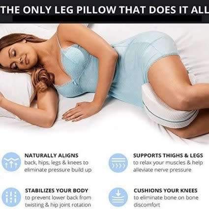 Memory Cotton Leg Pillow