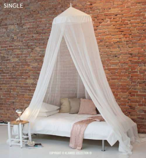 MOSQUITO NET -  white /  pink