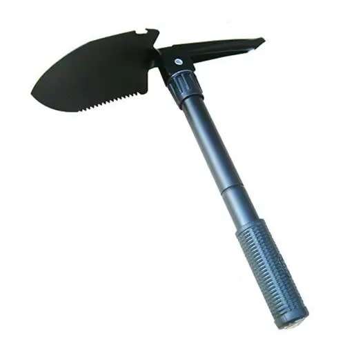 Tool engineering shovel shovel vehicle stainless steel four-in-one multifunctional folding shovel ga