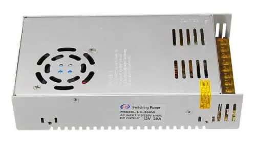 220V to DC 12V 30APower Supply box  Adapter Strip Light and CCTV