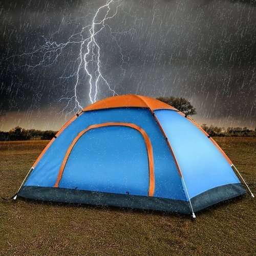 Dome Waterproof Camping Tent,- 6 PEOPLE