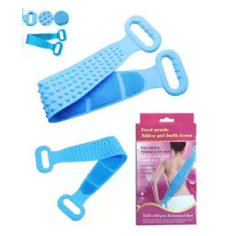 Food Grade Silica Gel Bath Towel Silica gel Bath Towel Rub Brush